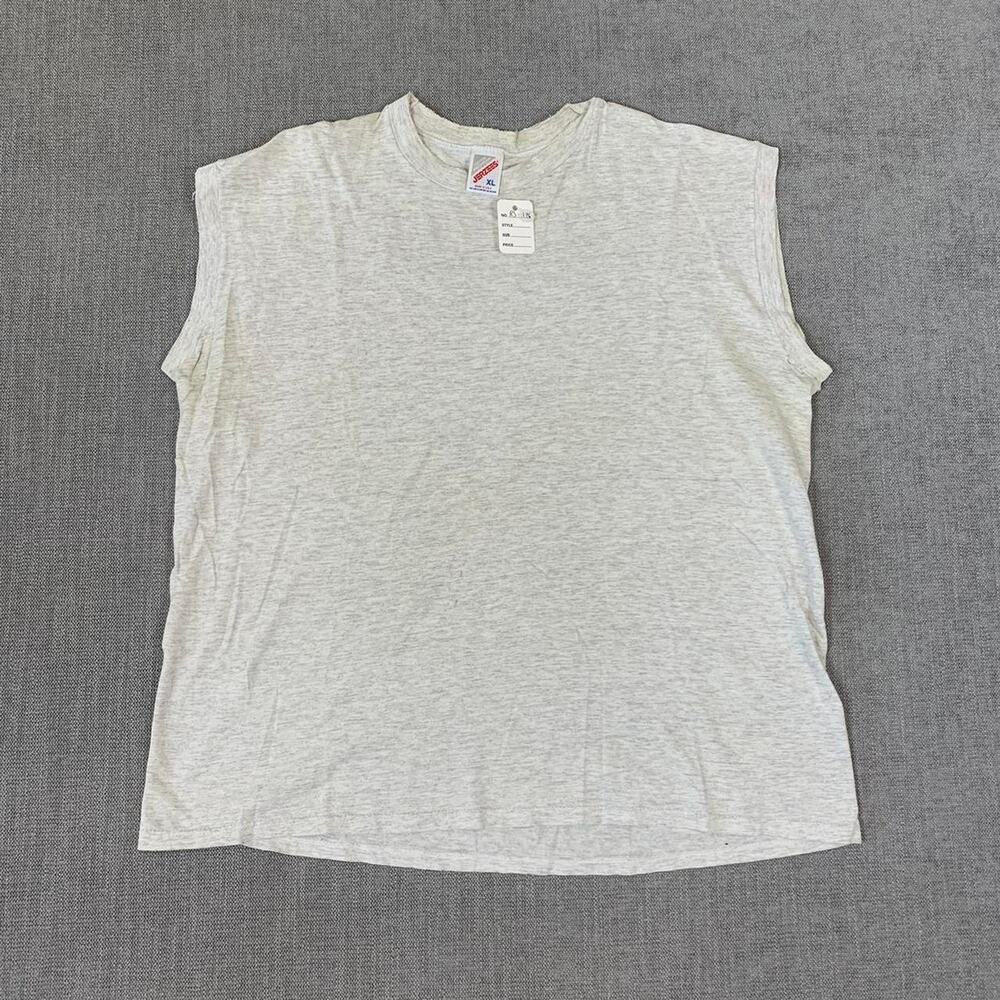 Vintage Jerzees grey sleeveless t-shirt